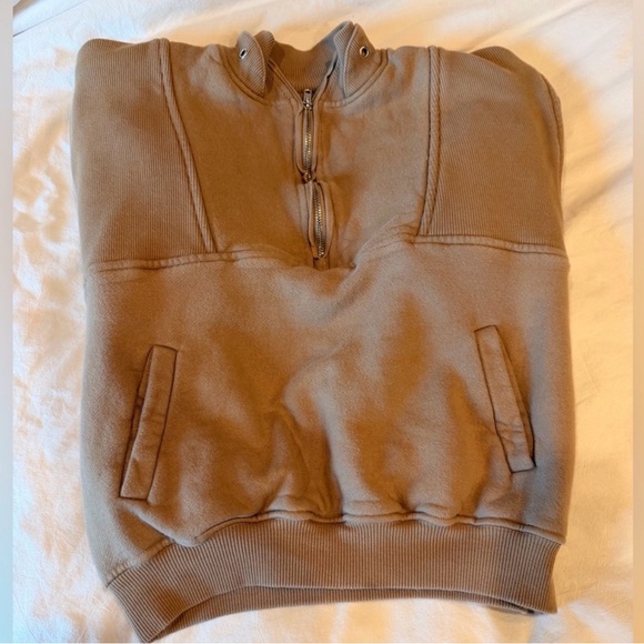 Joah Brown Retro Half Zip S/M - Picture 3 of 6
